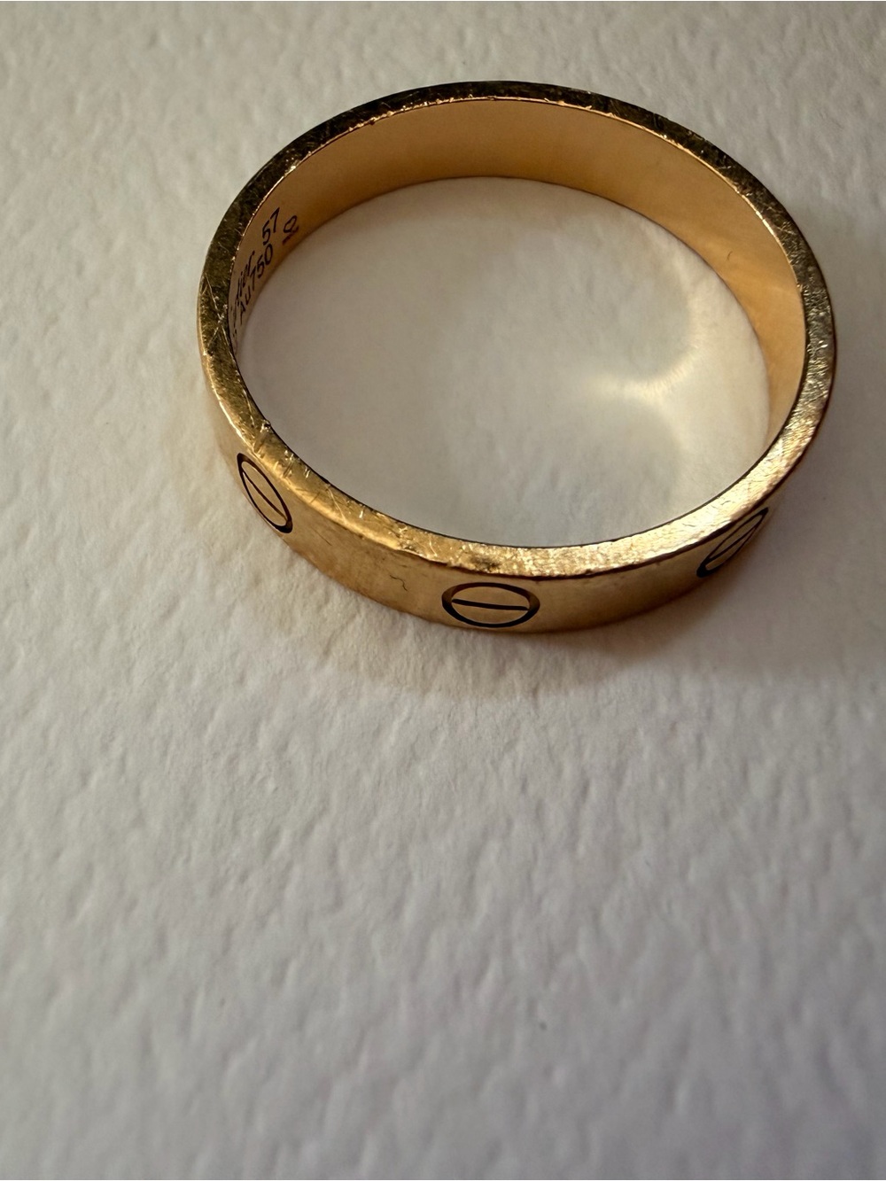 Cartier Yellow Gold Love Ring Small Model - Picture 6 of 10